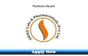 Jobs in SHMZ Labs and Pharmaceuticals Pvt Ltd Lahore 2020 Apply Now