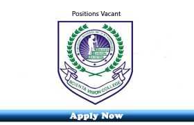 Jobs in Scienta Vision School and College Islamabad 2020 Apply Now