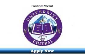 Jobs in University of Chitral Kpk 2020 Apply Now
