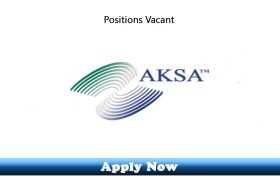 Jobs in AKSA - SDS 2020 Apply Now
