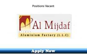 Jobs in Al Mijdaf Group Of Companies Umm Al Quwain 2020 Apply Now