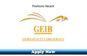 Jobs in GEIB Loyalty Card Services LLC Dubai 2020 Apply Now