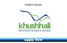 Jobs in Khushhali Microfinance Bank 2020 Apply Now