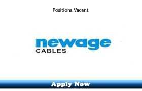 Jobs in Newage Cables Lahore Rawalpindi / Islamabad Multan Karachi 2020 Apply Now