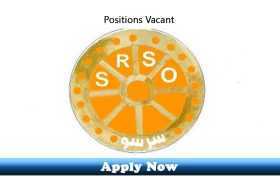 Jobs in Sindh Rural Support Organization (SRSO) Sindh 2020 Apply Now