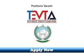 Jobs in Technical Education & Vocational Training Authority Khyber Pakhtunkhwa KP - TEVTA 2020 Apply Now