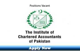 Jobs in The Institute of Chartered Accountants of Pakistan 2020 Apply Now