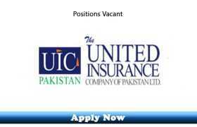 Jobs in The United Insurance of Company Pakistan Ltd Lahore 2020 Apply Now