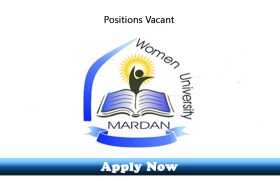 Jobs in Women University Mardan 2020 Apply Now