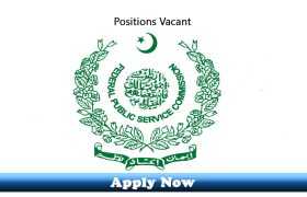 Jobs in Federal Public Service Commission Islamabad 2020
