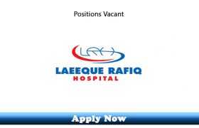 Jobs in Laeeque Rafiq Hospital Multan 2020