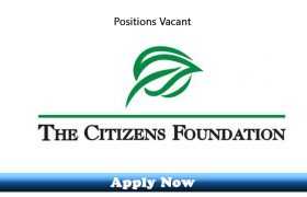 Jobs in The Citizen Foundation Sukkur 2020