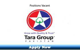 Jobs in Tara Group Lahore 2020