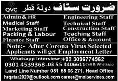 Jobs in QVC Qatar 2020 