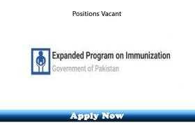 Jobs in Expanded Program on Immunization (EPI) Gilgit Baltistan 2020