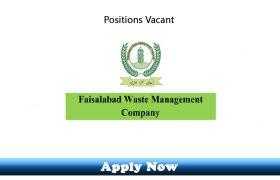 Jobs in Faisalabad Waste Management Company 2020