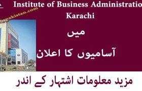 Jobs in Institute of Business Administration Karachi 2020