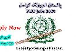 Pakistan Engineering Council PEC Islamabad Jobs 2020