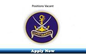Jobs in Pakistan Coast Guards 2020