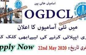 Jobs in Oil & Gas Development Company Limited OGDCL 2020