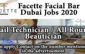 Jobs in Facette Facial Bar Dubai 2020