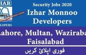 Staff Required at Izhar Monnoo Developers 2020