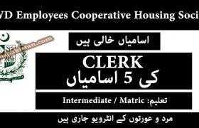 Jobs in PWD Employees Cooperative Housing Society 2020