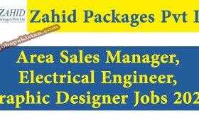 Jobs in Zahid Packages Pvt Ltd 2020