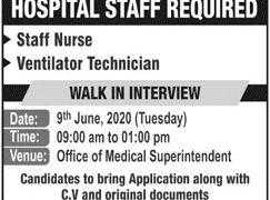 Walk In Interview at Al Nafees Medical College Islamabad 2020