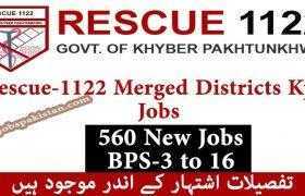 Rescue-1122 Merged Districts Jobs 2020