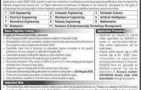 National University of Technology Islamabad Jobs and Overseas Scholarship 2020