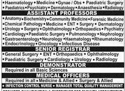 Pak Red Crescent Medical College and Teaching Hospital Kasur Jobs 2020