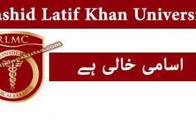 Rashid Latif Khan University Jobs 2020