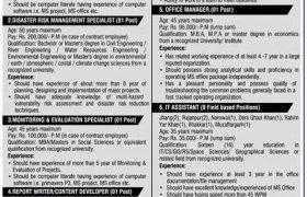Provincial Disaster Management Authority (PDMA) Punjab Jobs 2020