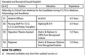 Bahria International Hospital Rawalpindi Jobs 2020