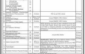 Jinnah Sindh Medical University Karachi Jobs 2020