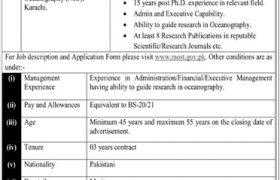 Ministry of Science & Technology Islamabad Jobs 2020