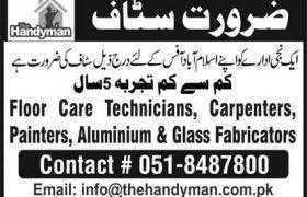 The Handyman Pvt Limited Islamabad Jobs 2020