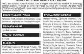 Punjab Higher Education PHEC Jobs 2020