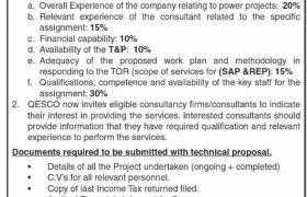 Quetta Electric Supply Company (QESCO) Jobs 2020