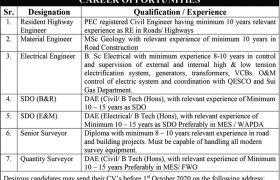 DHA Quetta Jobs 2020