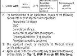 MIA Group Islamabad Jobs 2020