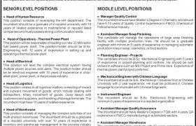 Nimir Industrial Chemicals Limited Jobs 2020