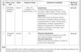 Ministry of Privatisation Jobs 2020