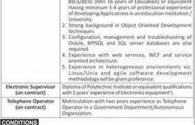 NUML Islamabad Jobs 2020