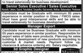 Balochistan Glass Ltd Jobs 2020