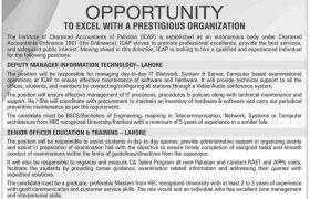 ICAP Lahore Jobs 2020