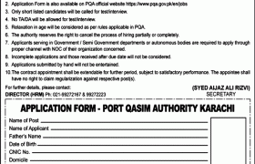 Port Qasim Authority Jobs 2020