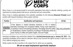 Mercy Corps Pakistan Jobs 2021
