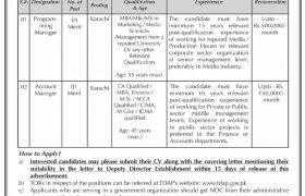 TDAP Karachi Jobs 2021